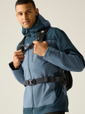 Regatta Kurtka przeciwdeszczowa "Highton IV Stretch" w kolorze błękitnym