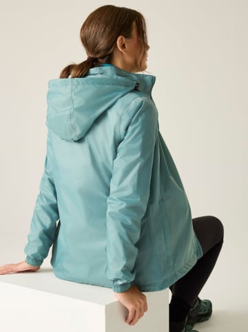 Regatta Kurtka przeciwdeszczowa "Corinne IV" w kolorze turkusowym