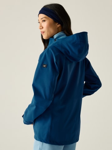 Regatta Kurtka przeciwdeszczowa "Birchdale II" w kolorze granatowym