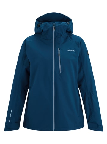 Regatta Kurtka przeciwdeszczowa "Birchdale II" w kolorze granatowym