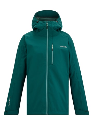 Regatta Kurtka przeciwdeszczowa "Birchdale II" w kolorze zielonym