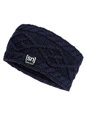 super.natural Stirnband "Knit" in Dunkelblau