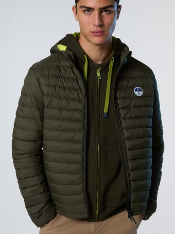 North Sails Steppjacke in Khaki