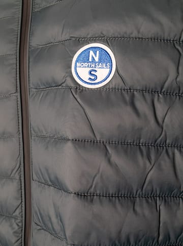 North Sails Kurtka pikowana w kolorze antracytowym