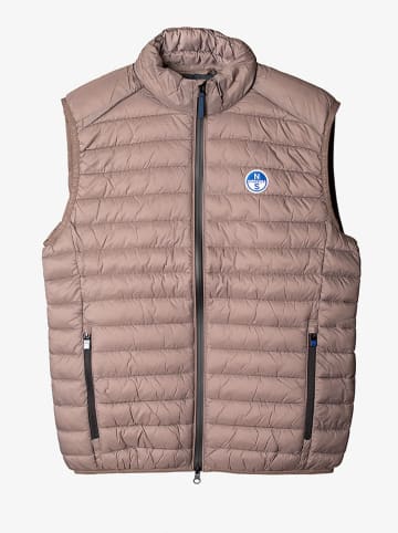North Sails Steppweste in Beige