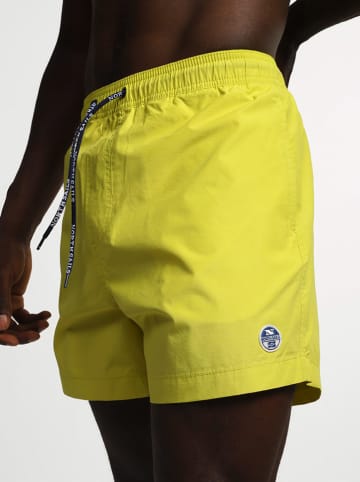 North Sails Szorty kąpielowe w kolorze żółtym
