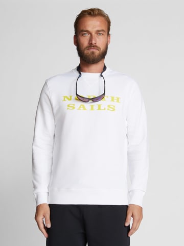 North Sails Sweatshirt in Weiß