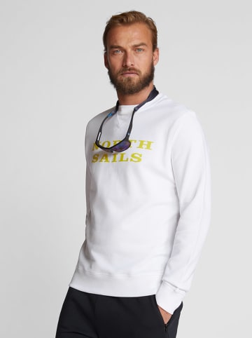 North Sails Sweatshirt in Weiß