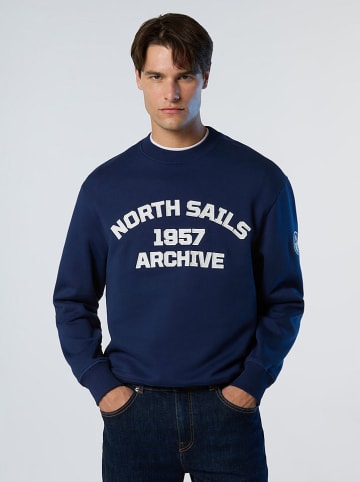 North Sails Sweatshirt in Dunkelblau
