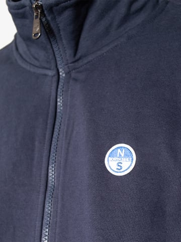 North Sails Sweatjacke in Dunkelblau