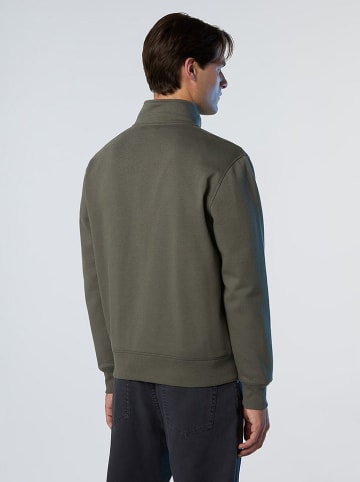 North Sails Sweatjacke in Khaki