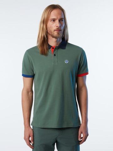 North Sails Poloshirt in Grün