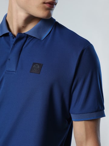North Sails Poloshirt in Blau