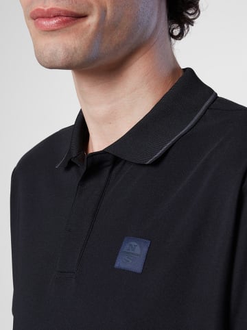 North Sails Poloshirt in Schwarz