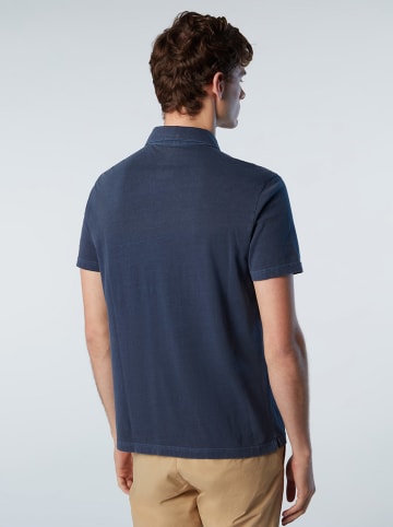 North Sails Poloshirt in Dunkelblau