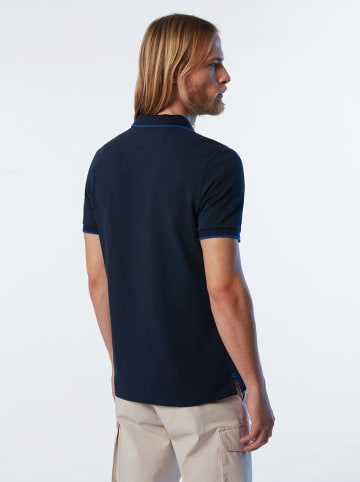 North Sails Poloshirt in Dunkelblau