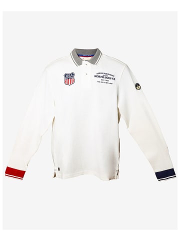 North Sails Poloshirt in Weiß
