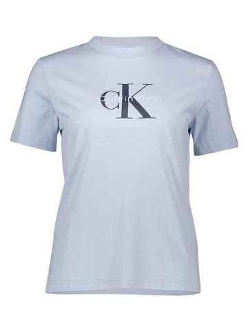 Calvin Klein Koszulka w kolorze błękitnym