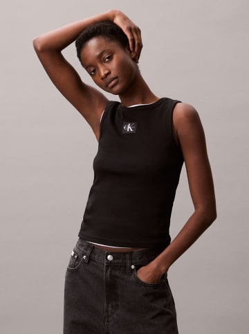 Tommy Hilfiger Top w kolorze czarnym