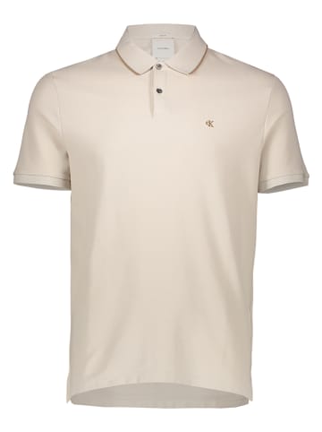 Calvin Klein Koszulka polo w kolorze beżowym
