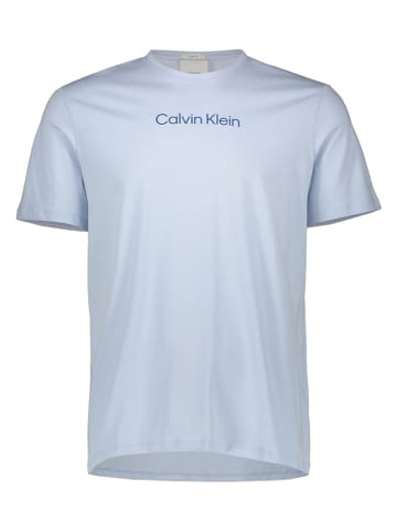 Calvin Klein Koszulka w kolorze błękitnym