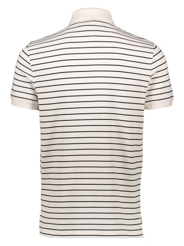 Tommy Hilfiger Poloshirt in Creme/ Schwarz