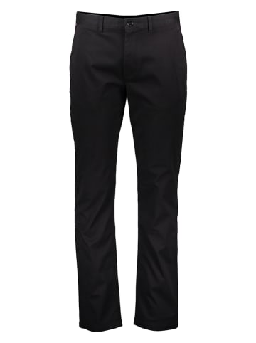 Tommy Hilfiger Spodnie chino - Regular fit - w kolorze czarnym