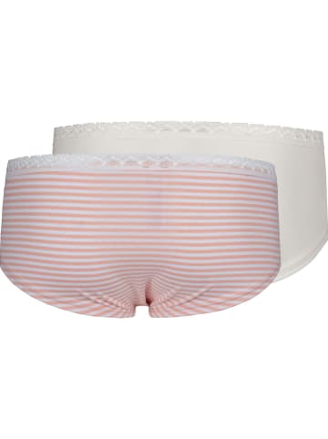 Skiny 2er-Set: Pantys in Rosa/ Creme