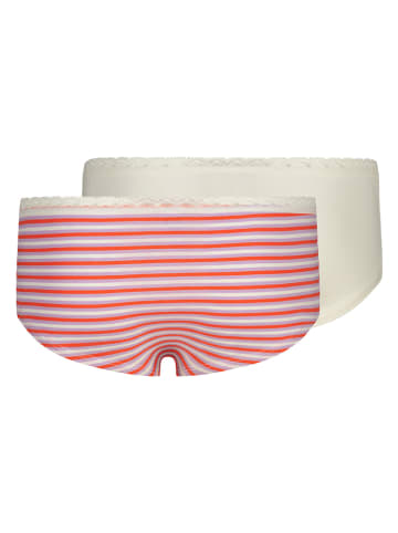 Skiny 2er-Set: Pantys in Bunt/ Weiß