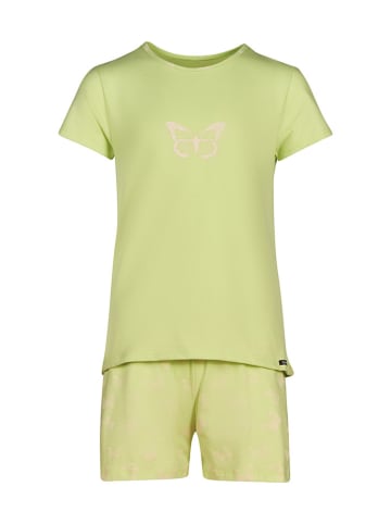 Skiny Piżama w kolorze zielonym