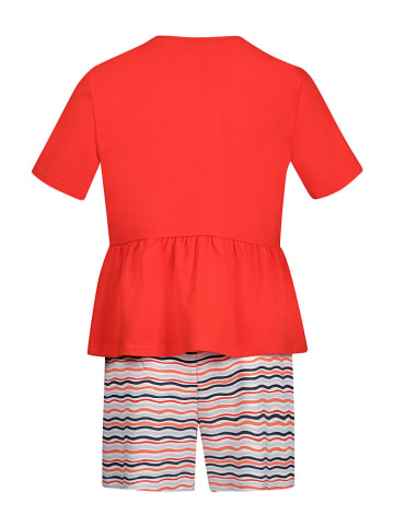 Skiny Pyjama in Rot/ Bunt
