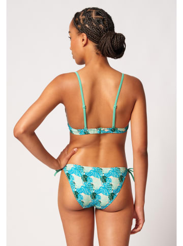 Skiny Biustonosz bikini w kolorze turkusowo-niebieskim