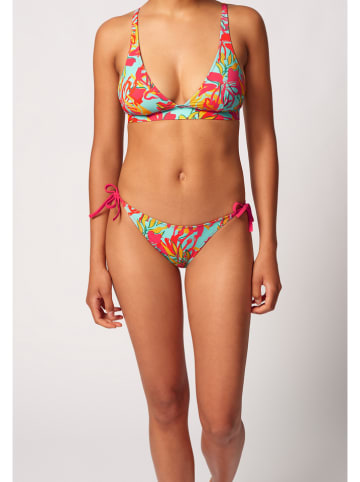 Skiny Figi bikini w kolorze turkusowo-czerwonym