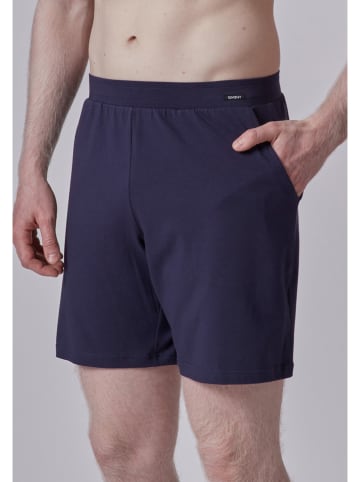 Skiny Pyjama-Hose in Dunkelblau