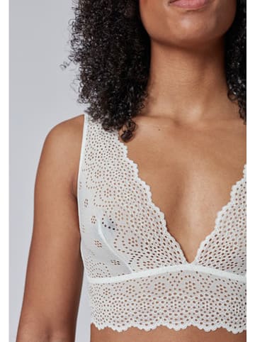 Skiny Biustonosz w kolorze kremowym