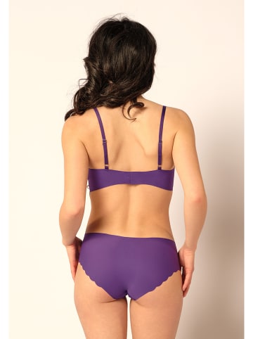 Skiny Biustonosz w kolorze fioletowym