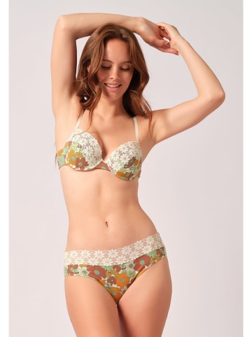 Skiny Schalen-BH in Creme/ Orange