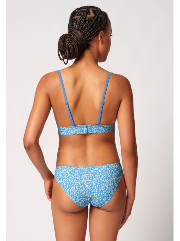 Skiny Biustonosz bikini w kolorze niebieskim