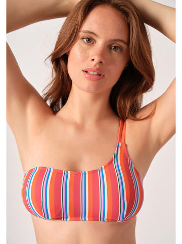 Skiny Biustonosz bikini w kolorze czerwono-niebieskim