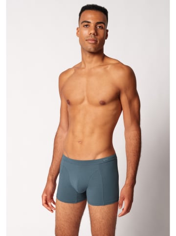 Skiny Boxershorts in Blau/ Grau