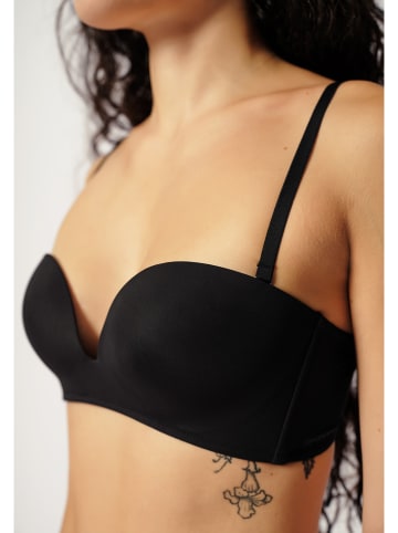 Skiny Bandeau in Schwarz