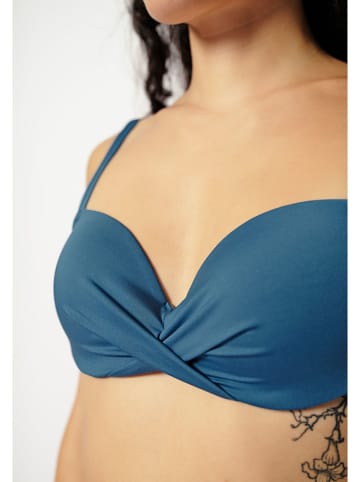 Skiny Bikini-Oberteil in Blau