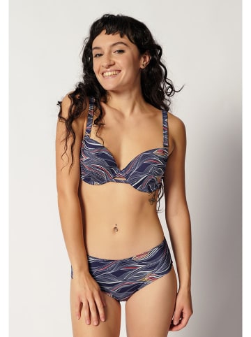 Skiny Bikini-Oberteil in Dunkelblau
