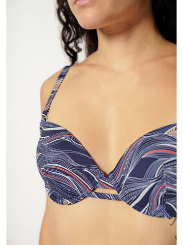 Skiny Bikini-Oberteil in Dunkelblau