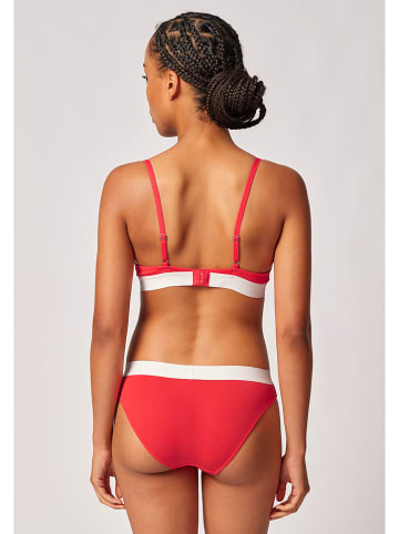 Skiny Biustonosz w kolorze koralowym