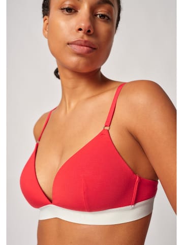 Skiny Biustonosz w kolorze koralowym