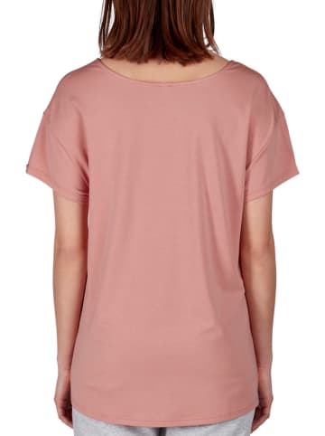 Skiny Pyjama-Oberteil in Rosa