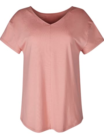 Skiny Pyjama-Oberteil in Rosa