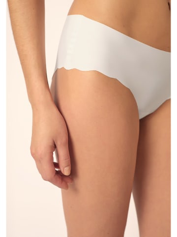 Skiny Pełne figi w kolorze białym