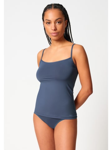 Skiny 2er-Set: Hemdchen in Dunkelblau/ Grau